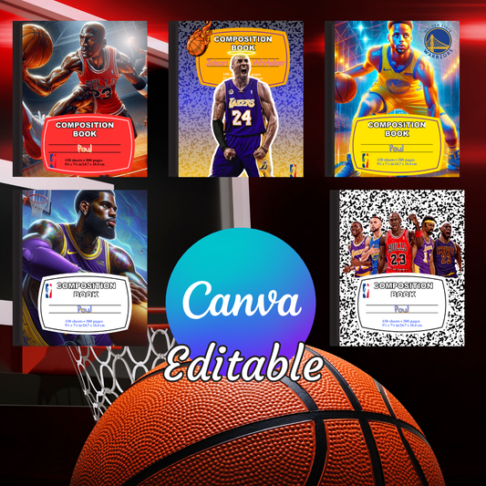 Sports Composition Notebook Templates