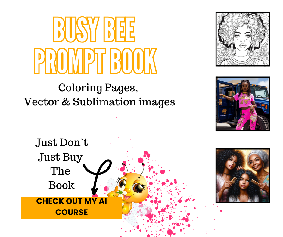 Ai Prompt Book Photo Realistic, Sublimation and Vector Images