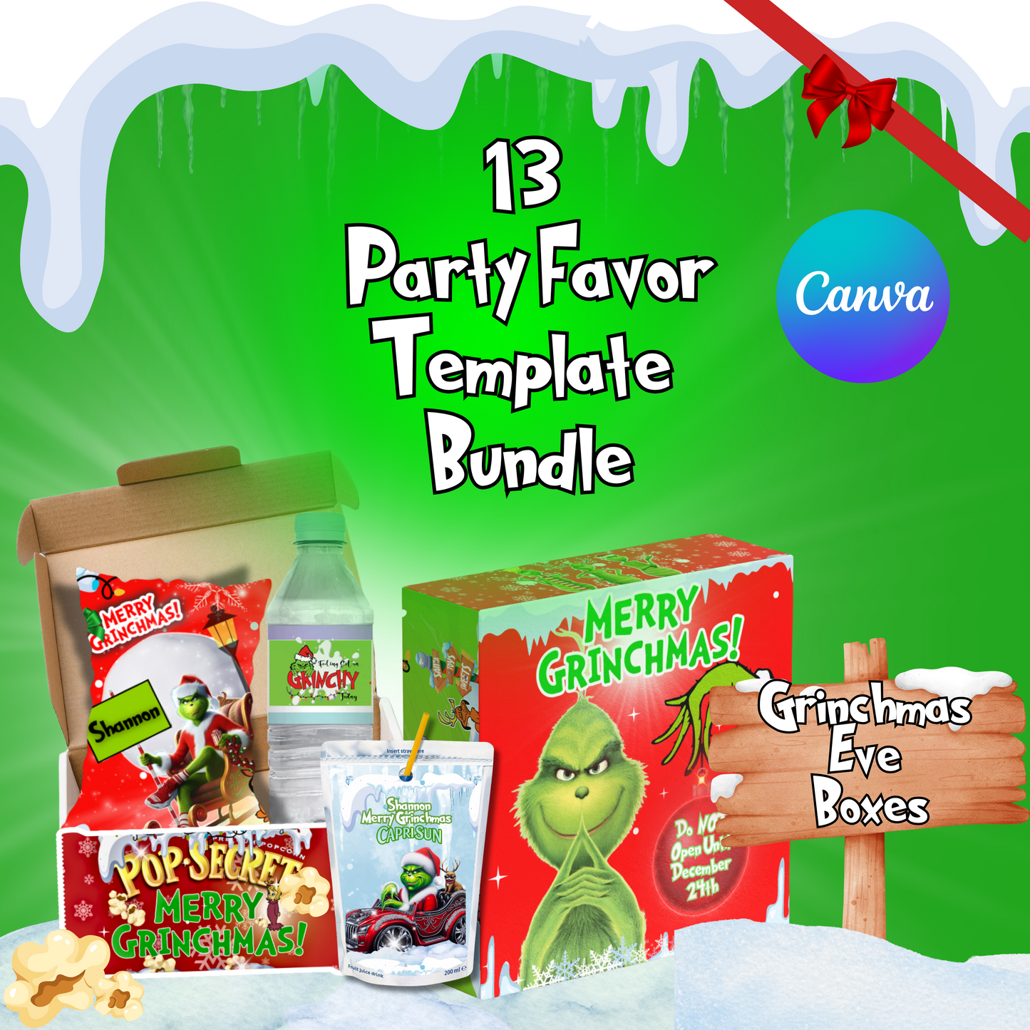 13 Christmas Party Favor Bundle