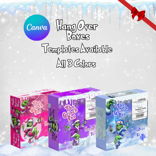 Hang Over Kit & Mockup and Party Favors Included