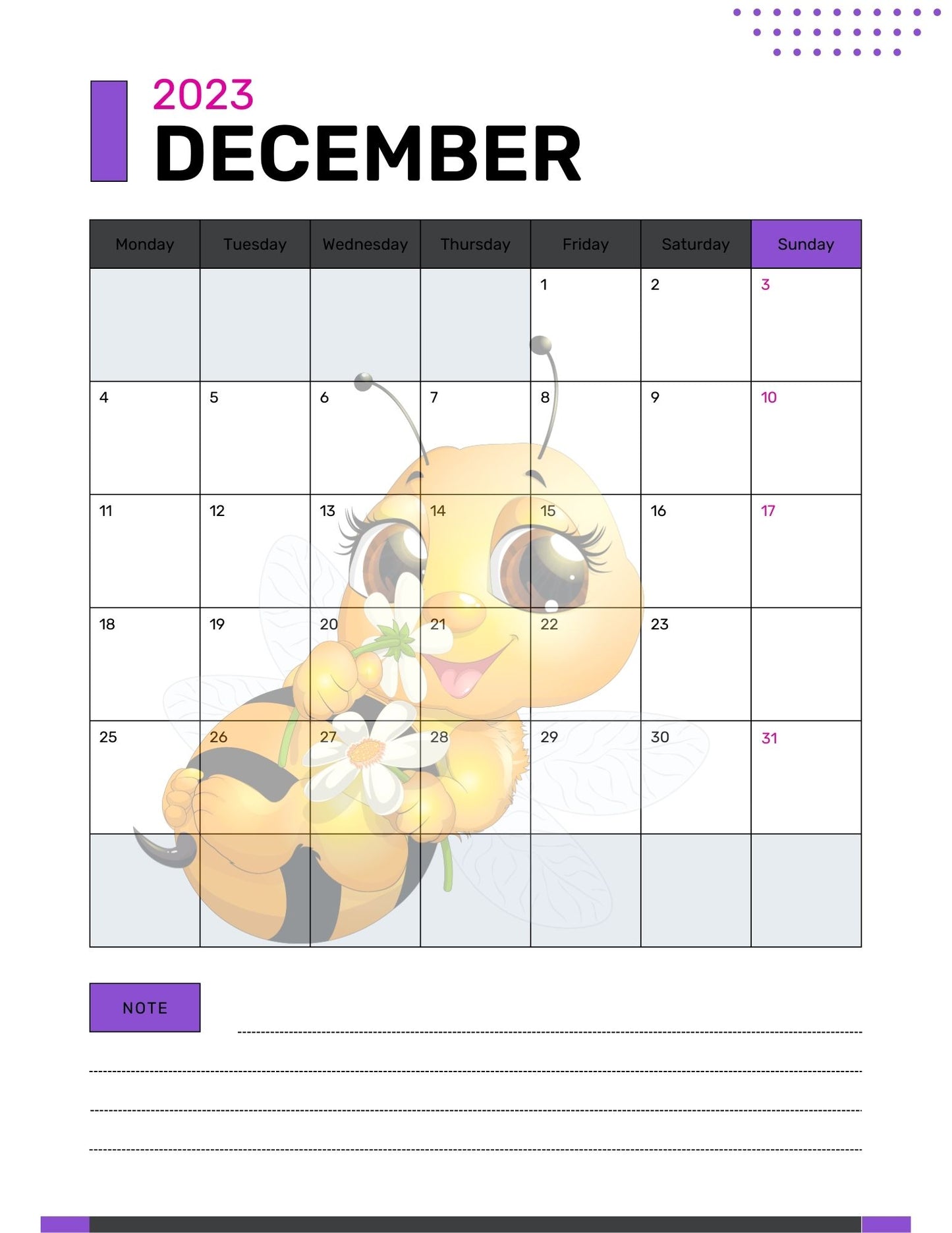 Planner Yearly, Daily, Weekly, Monthly