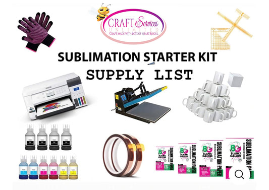 Sublimation Supply List