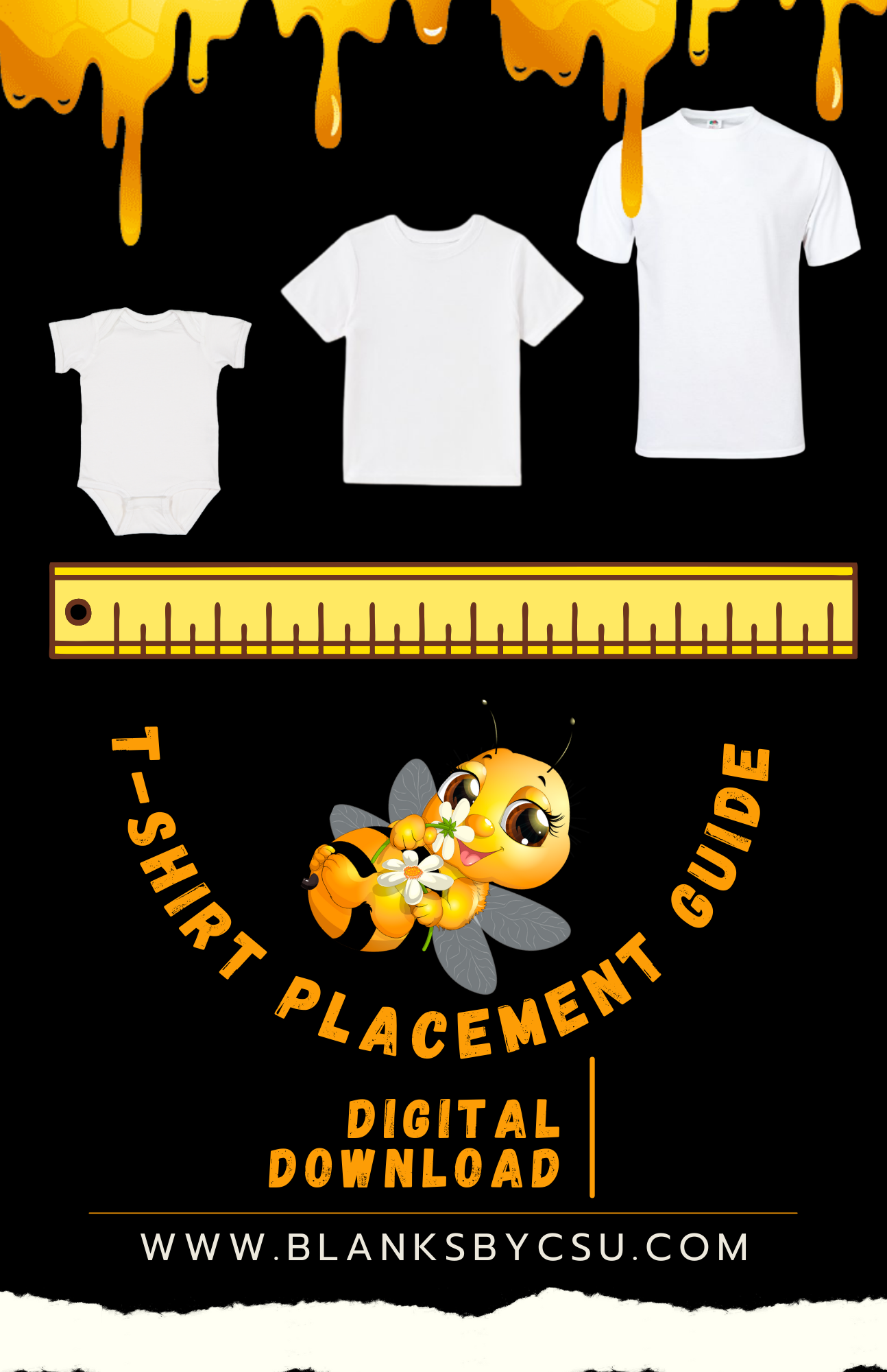 Sizing Chart Placement Guide
