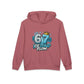 Youth Hoodie "67 Ice Cold Flow" Graphic Hooded Sweatshirt