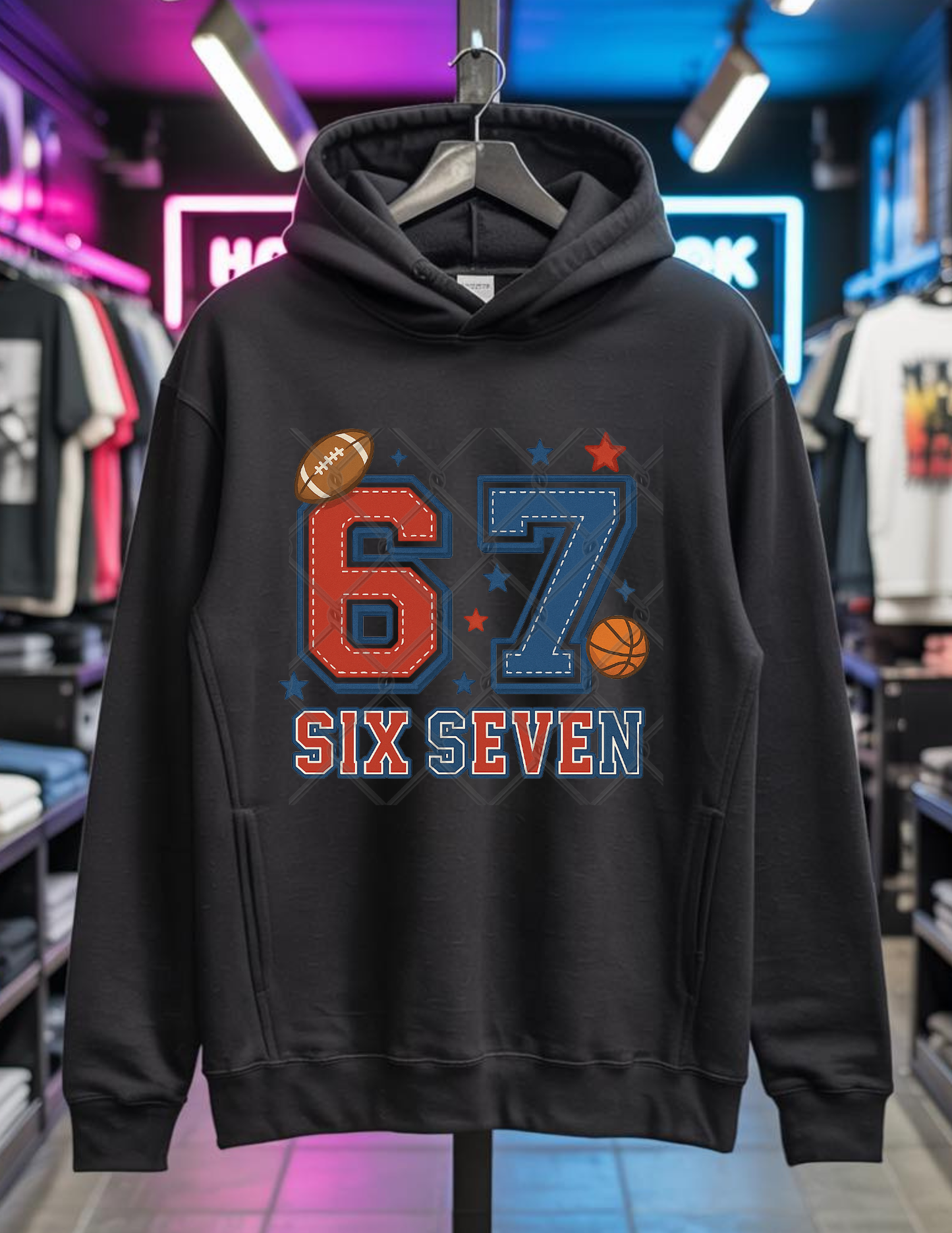 🎅 35 Viral “6 7” Designs & Mockups