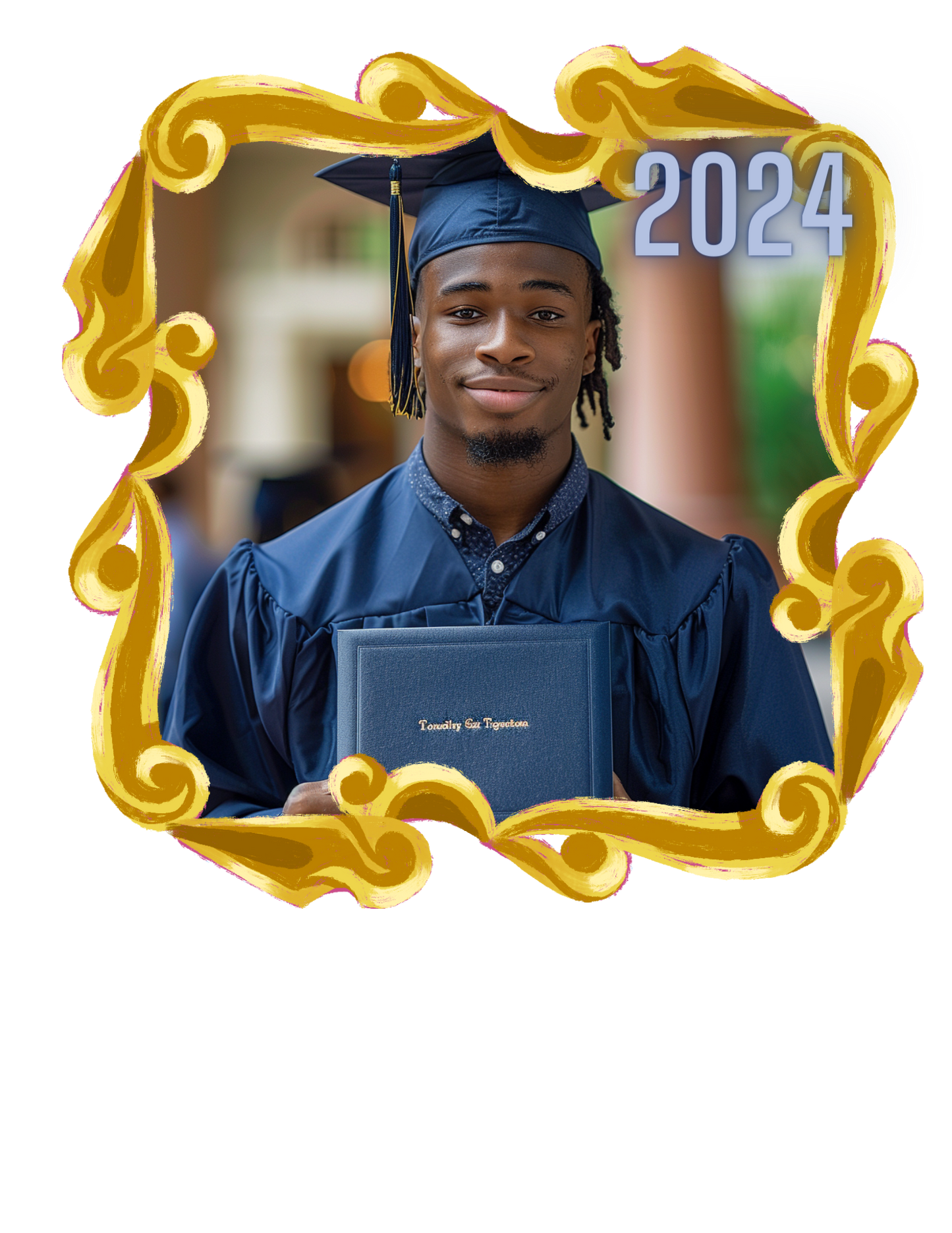 15 Editable Grad Fan Templates for Seniors - Customizable Canva Designs - Instant Digital Download