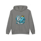 Youth Hoodie "67 Ice Cold Flow" Graphic Hooded Sweatshirt