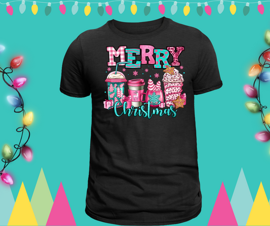 Merry Christmas Pink Drinks