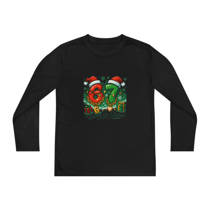 🎄 6 7 Born to Shine Christmas Shirt  Viral Trend Holiday Tee for Kids & Teens