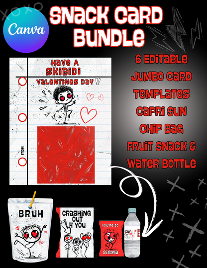 Stick Figure Valentine Bundle