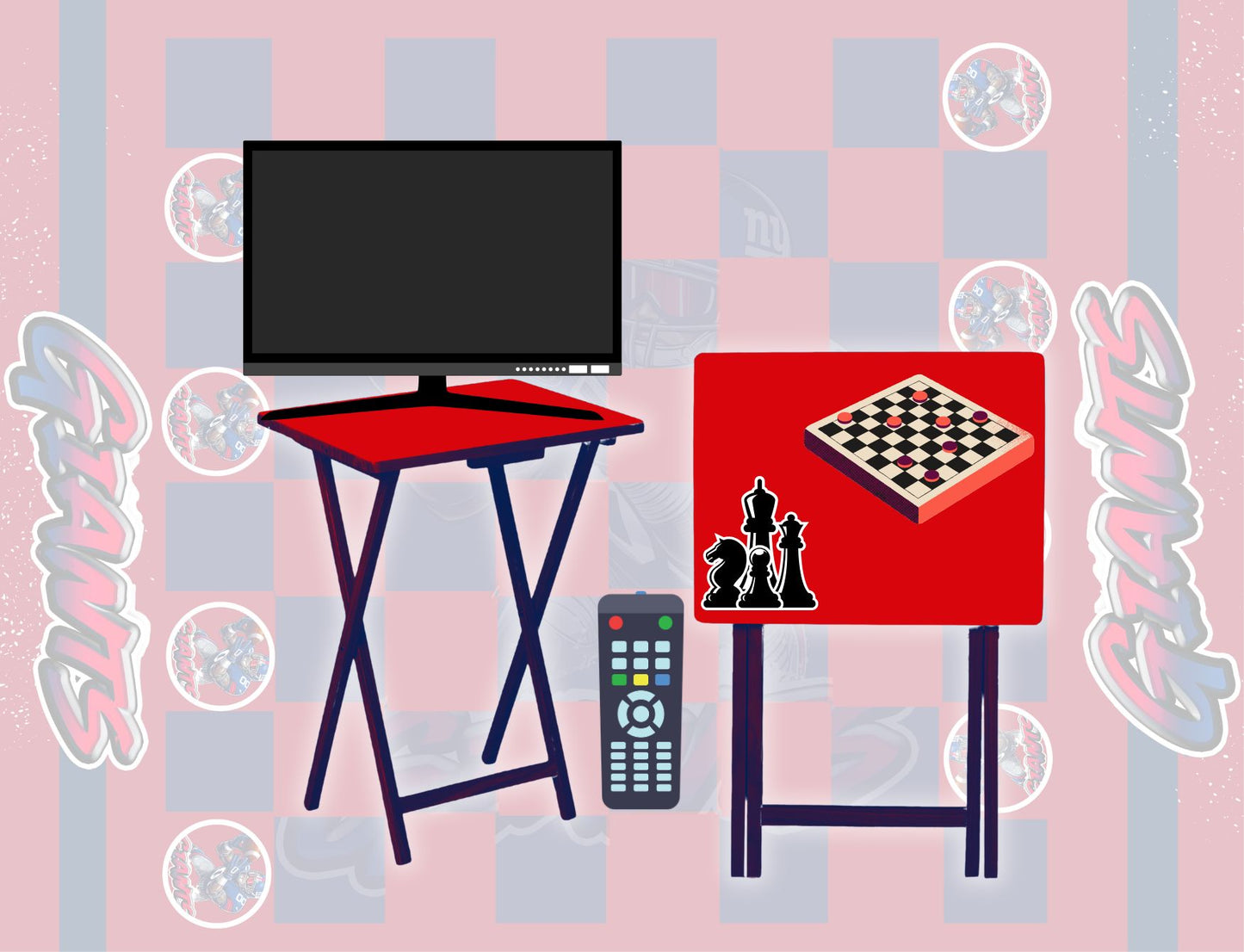 Checkerboard & Chess Table Designs – Canva Customizable