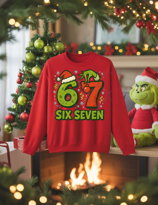 🎅 35 Viral “6 7” Designs & Mockups