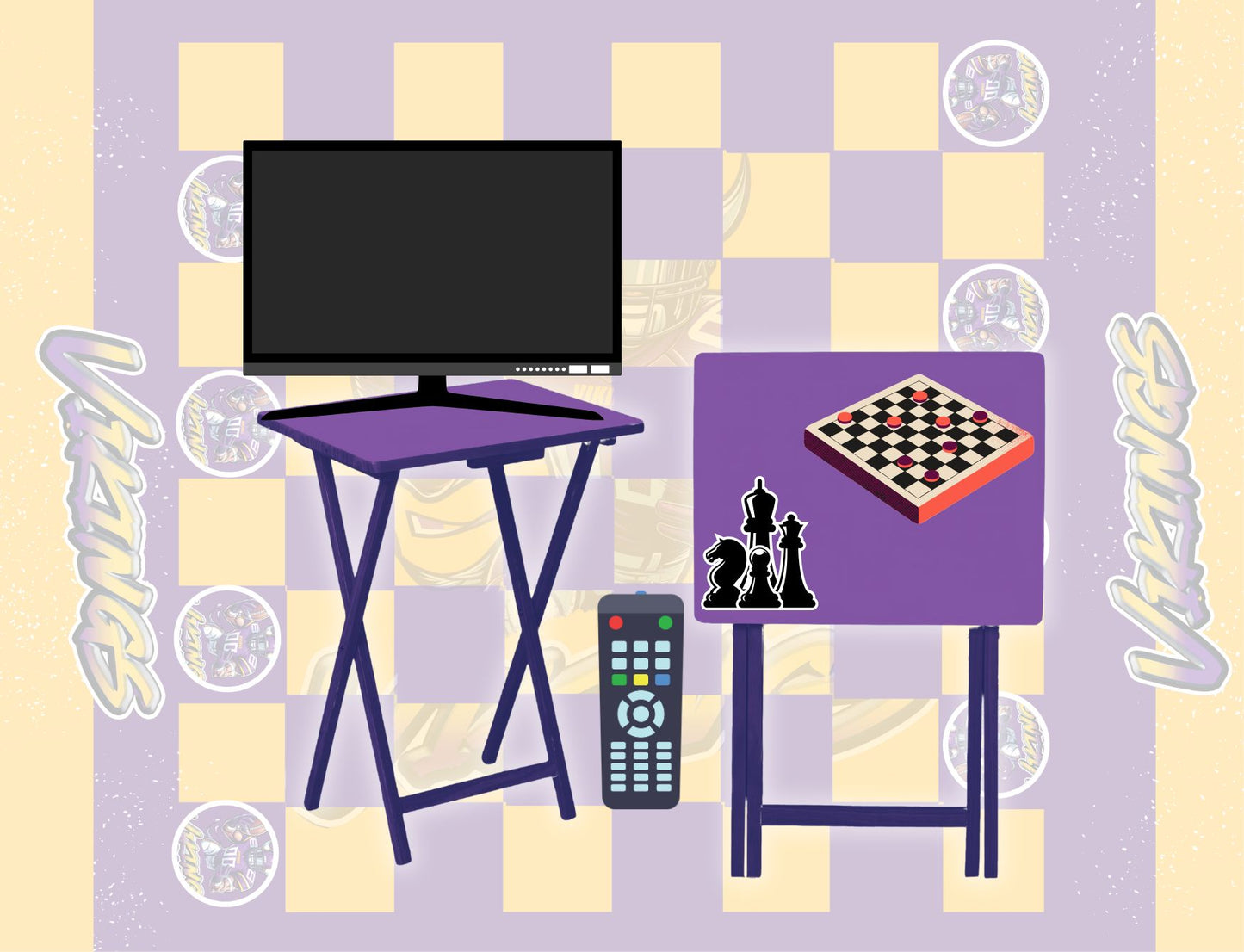 Checkerboard & Chess Table Designs – Canva Customizable