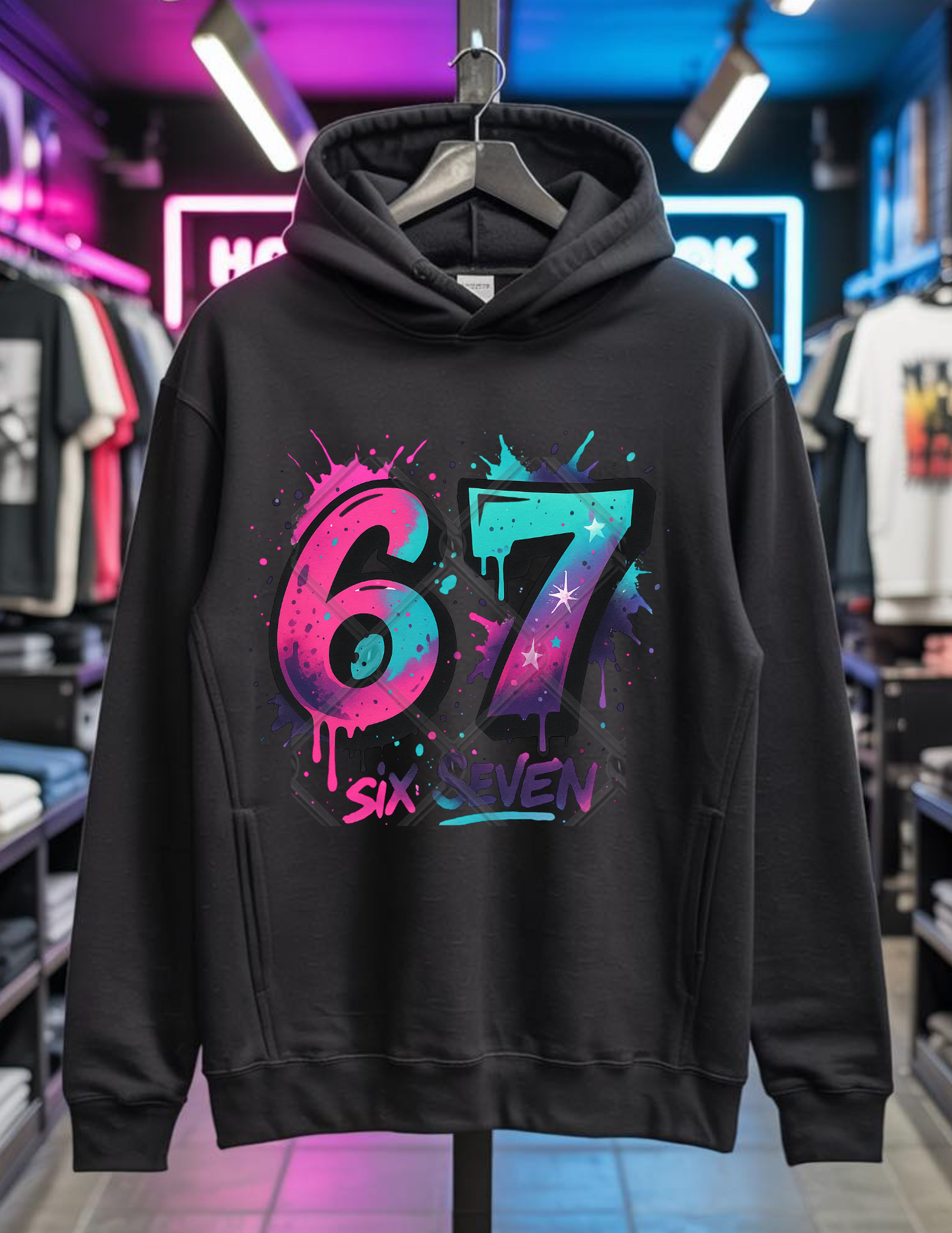 🎅 35 Viral “6 7” Designs & Mockups