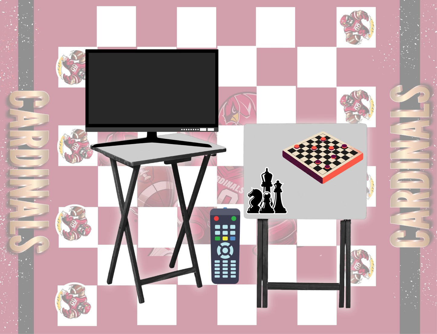 Checkerboard & Chess Table Designs – Canva Customizable