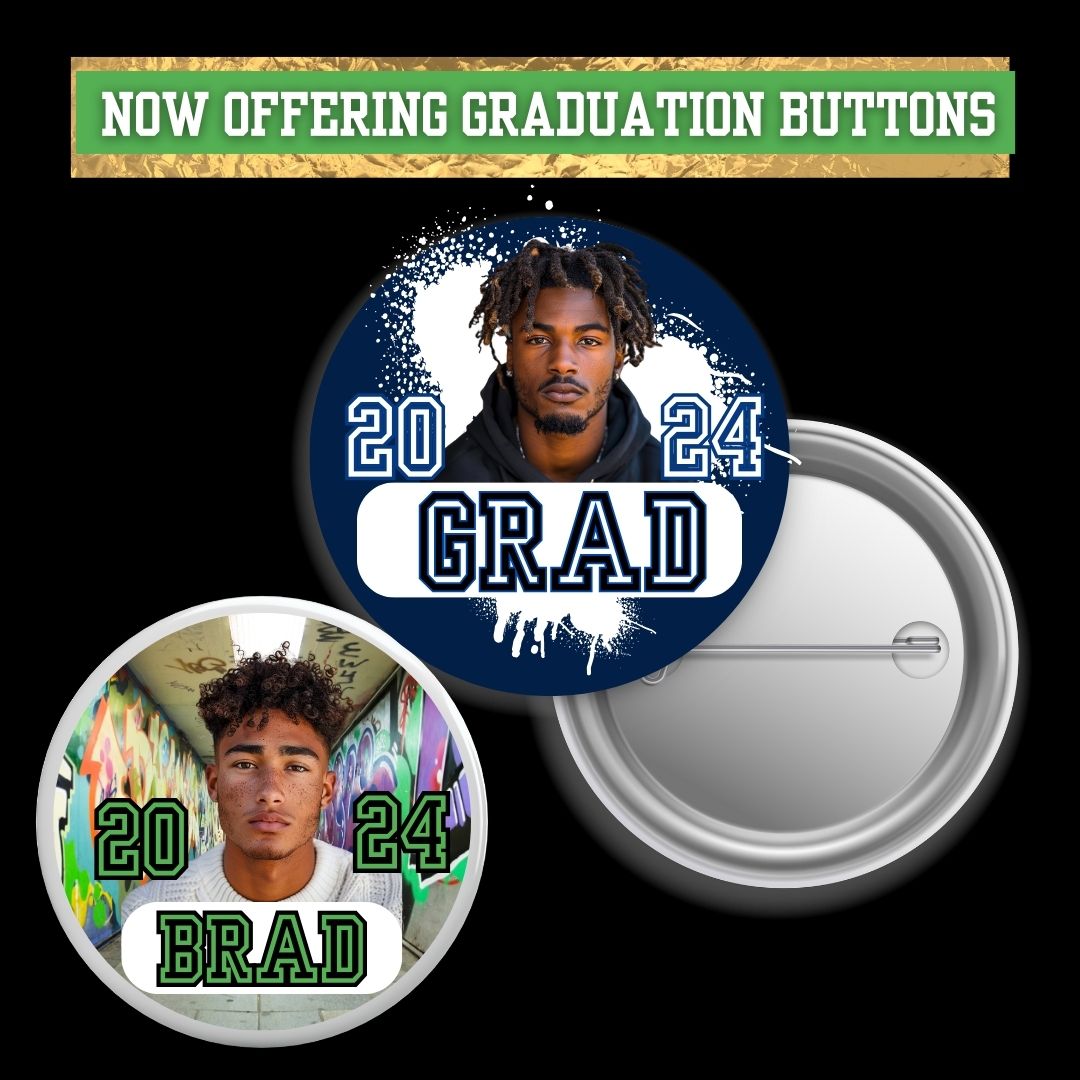 Grad Button Templates – blanksbyCSU