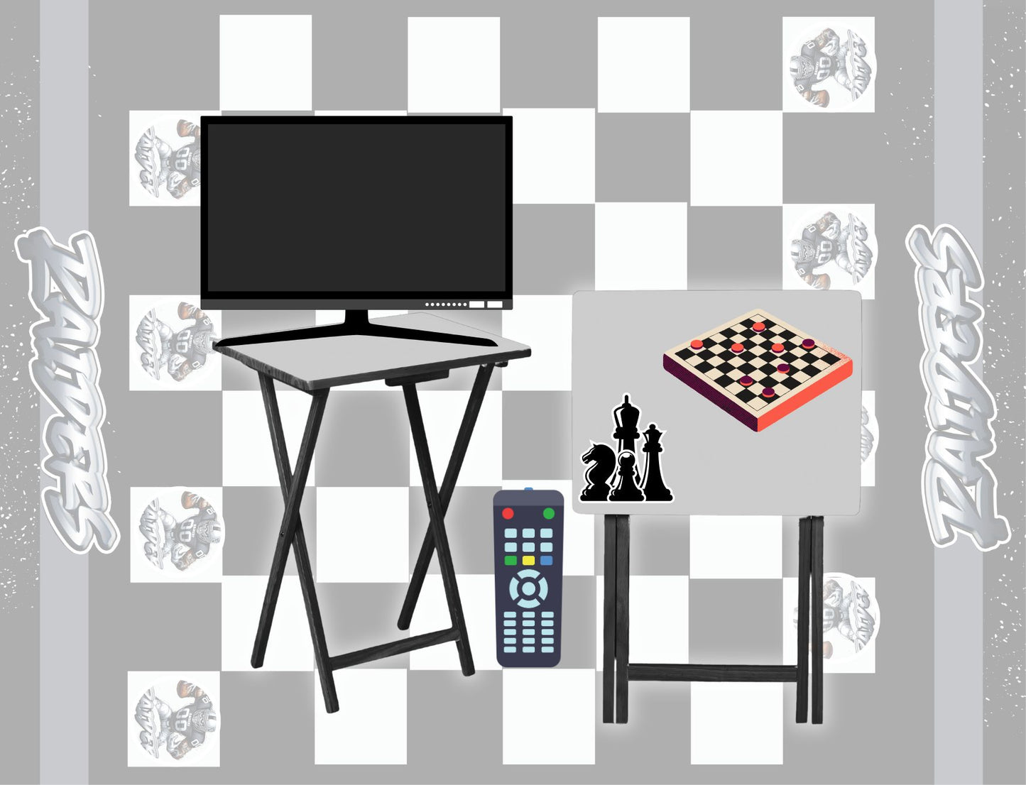 Checkerboard & Chess Table Designs – Canva Customizable