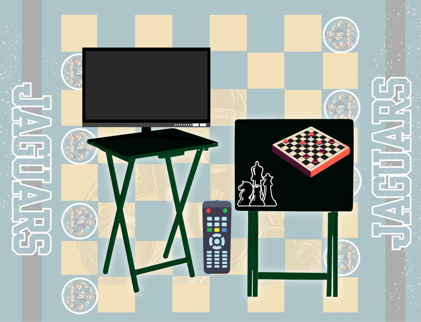 Checkerboard & Chess Table Designs – Canva Customizable