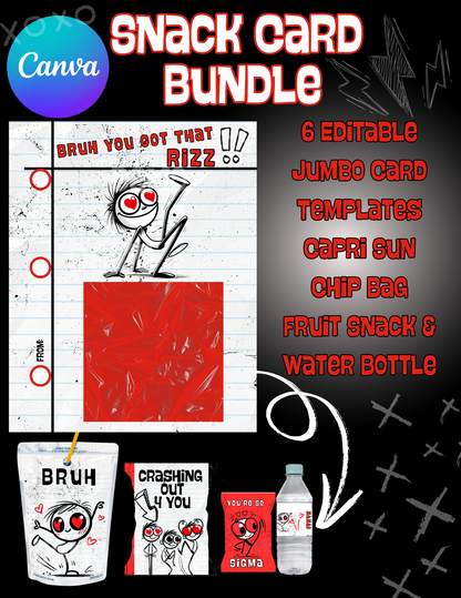 Stick Figure Valentine Bundle