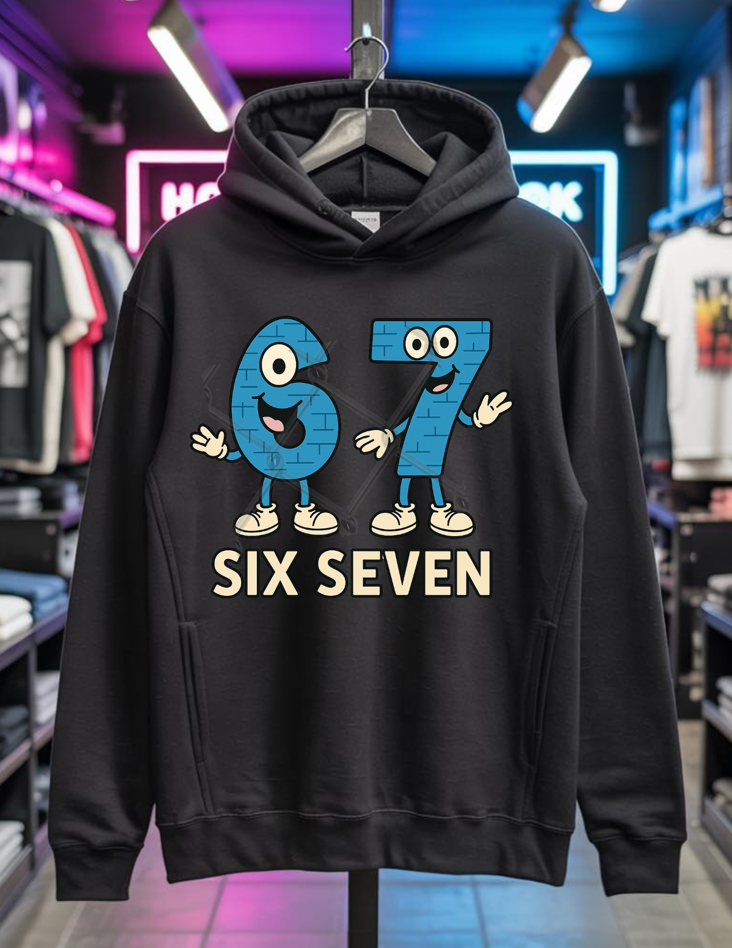 🎅 35 Viral “6 7” Designs & Mockups