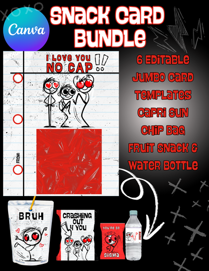 Stick Figure Valentine Bundle