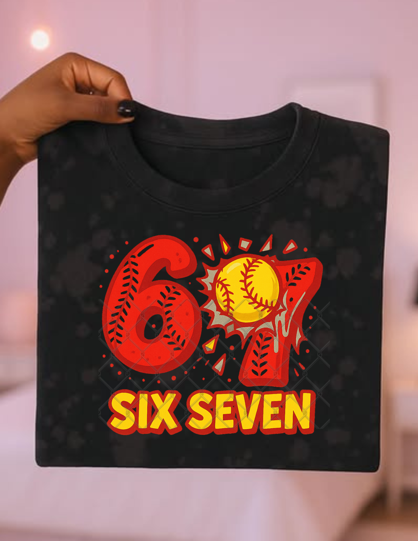 🎅 35 Viral “6 7” Designs & Mockups