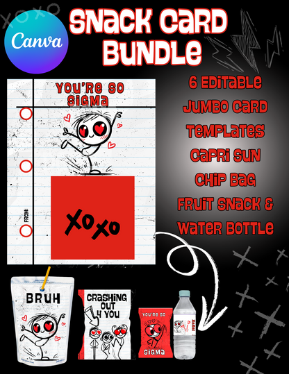 Stick Figure Valentine Bundle