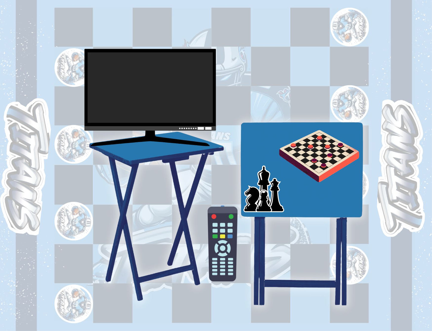 Checkerboard & Chess Table Designs – Canva Customizable