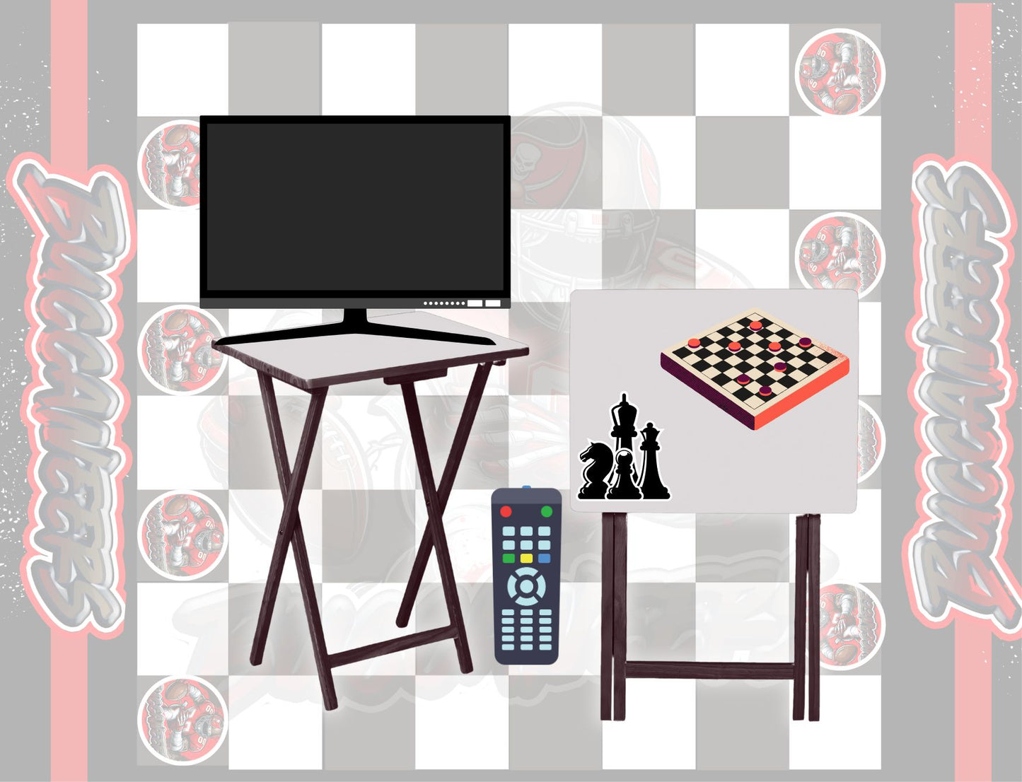 Checkerboard & Chess Table Designs – Canva Customizable