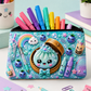 Kawaii Dumpling Pencil Pouch PNG Bundle | 17 Designs | Zipper Pouch Sublimation Wrap | Teacher Gift PNG | Canva Template | Back to School | Digital Download | Instant Download