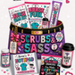 Nurse Party Favor Bundle Canva Templates | 3 Nurse Paper Purse Templates + 5 Matching Party Favor Designs | Editable Nurse Appreciation Gift Set