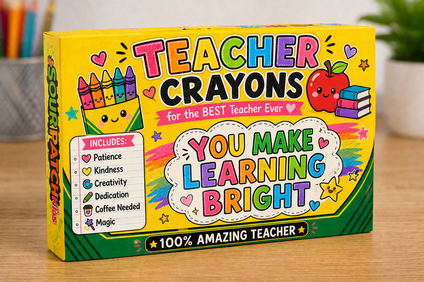 Teacher Party Favor Canva Template Bundle | Editable Teacher Appreciation Snack Wrappers & Labels