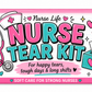 Nurse Party Favor Bundle Canva Templates | 3 Nurse Paper Purse Templates + 5 Matching Party Favor Designs | Editable Nurse Appreciation Gift Set