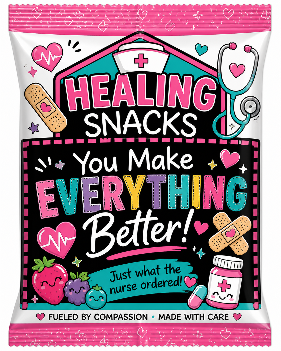 Nurse Party Favor Bundle Canva Templates | 3 Nurse Paper Purse Templates + 5 Matching Party Favor Designs | Editable Nurse Appreciation Gift Set