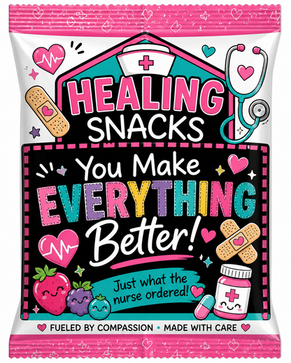 Nurse Party Favor Bundle Canva Templates | 3 Nurse Paper Purse Templates + 5 Matching Party Favor Designs | Editable Nurse Appreciation Gift Set
