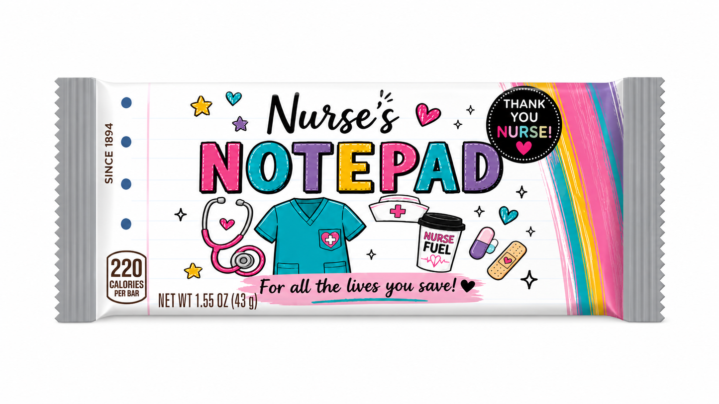 Nurse Party Favor Bundle Canva Templates | 3 Nurse Paper Purse Templates + 5 Matching Party Favor Designs | Editable Nurse Appreciation Gift Set