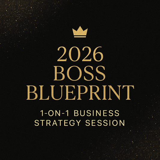 2026 Boss Blueprint: 1-on-1 Business Strategy Session