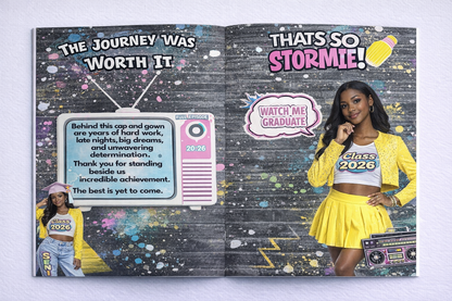 That's So RAVEN Senior Grad Booklet Template