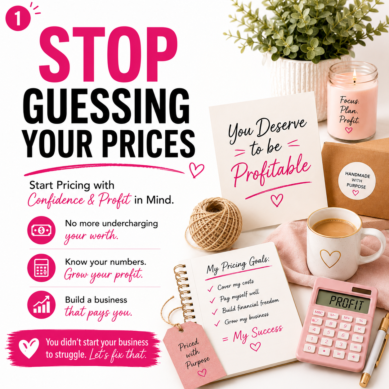 Craft Profit Calculator — Pricing Tool for Crafters (Video Walkthrough Included)