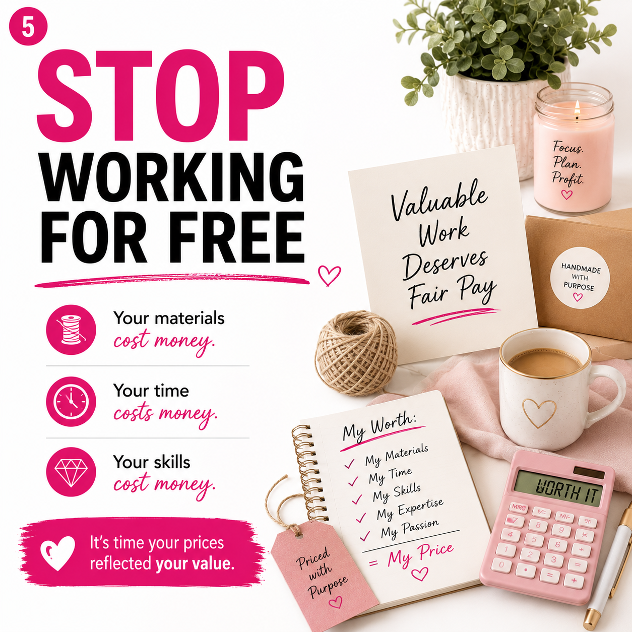 Craft Profit Calculator — Pricing Tool for Crafters (Video Walkthrough Included)
