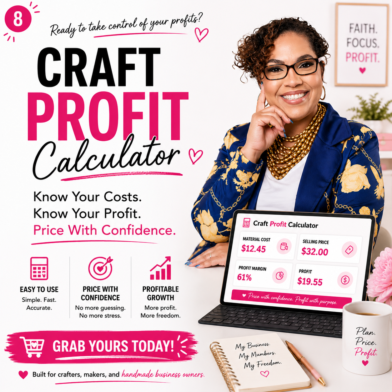 Craft Profit Calculator — Pricing Tool for Crafters (Video Walkthrough Included)