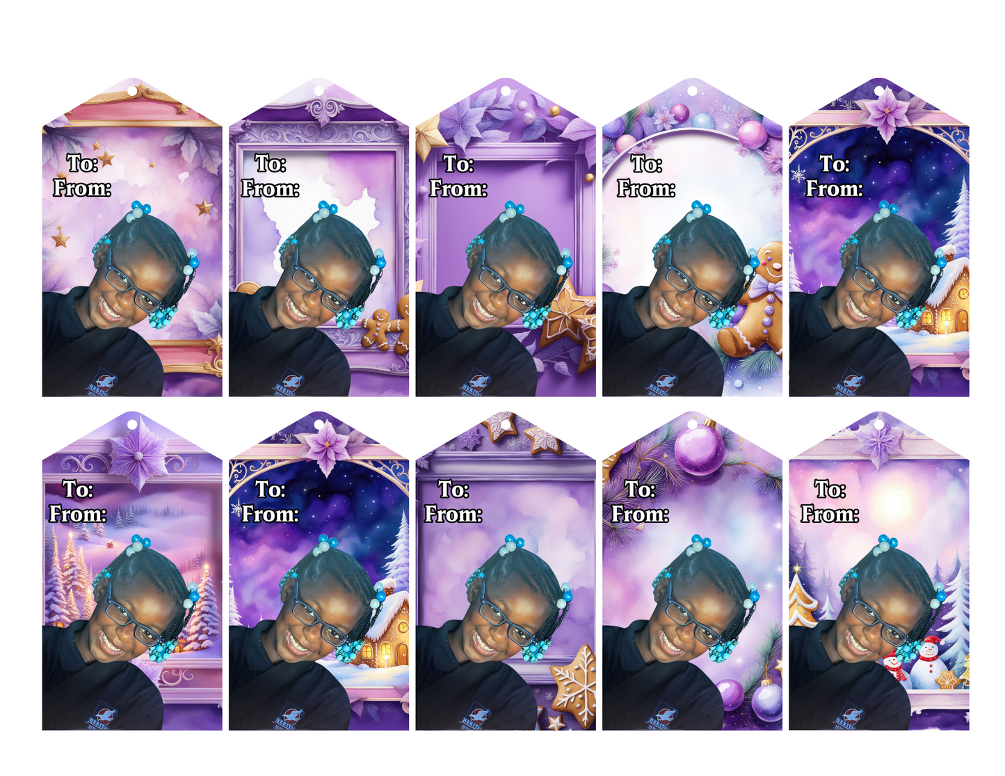 Gift tags Templates