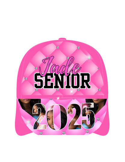 Custom Baseball Hat Canva Template & Mock-up