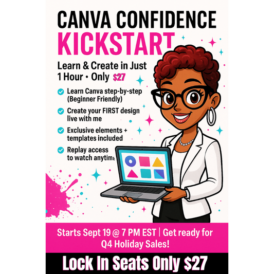 Canva Confidence Kickstart: Learn & Create in 1 Hour