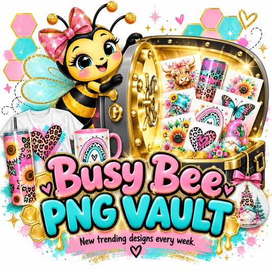 Busy Bee PNG Vault