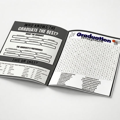 Senior Graduation Booklet Template | Canva Bundle + Mockups