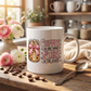 Mama Coffee PNG Bundle | 13 Coffee Lover Sublimation Designs | Editable Canva DTF Transfer PNGs for Mom Shirts & Tumblers