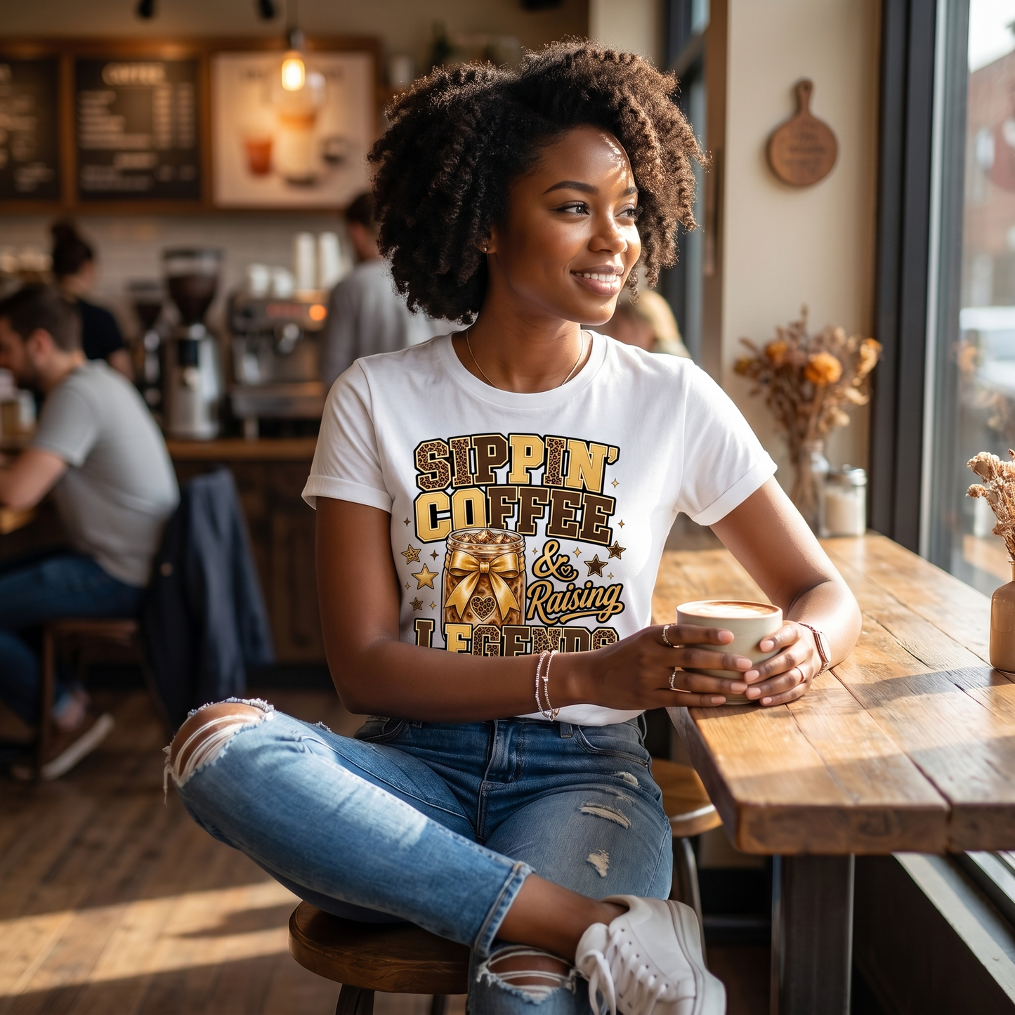Mama Coffee PNG Bundle | 13 Coffee Lover Sublimation Designs | Editable Canva DTF Transfer PNGs for Mom Shirts & Tumblers