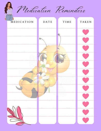 Planner Yearly, Daily, Weekly, Monthly