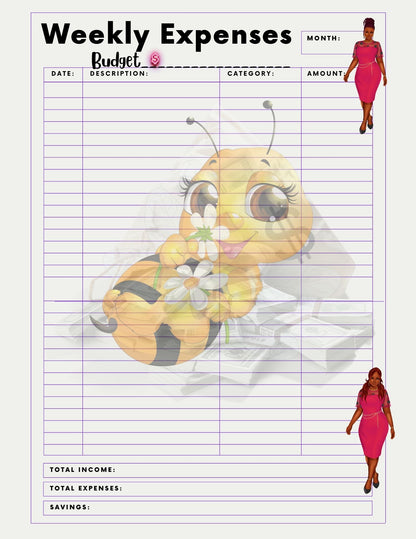 Planner Yearly, Daily, Weekly, Monthly